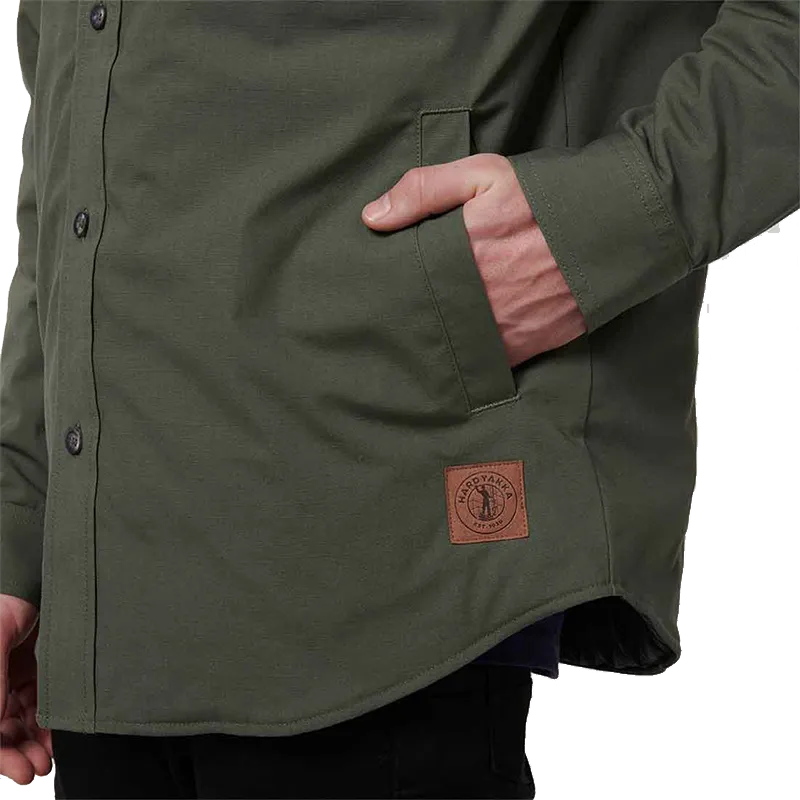 Hard Yakka Quilted Solid Shacket