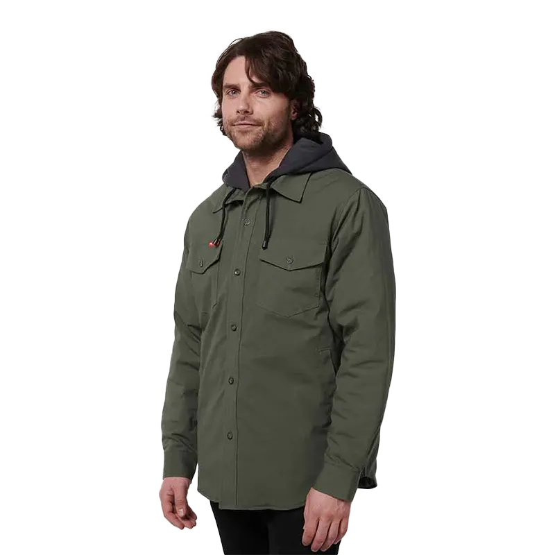 Hard Yakka Quilted Solid Shacket