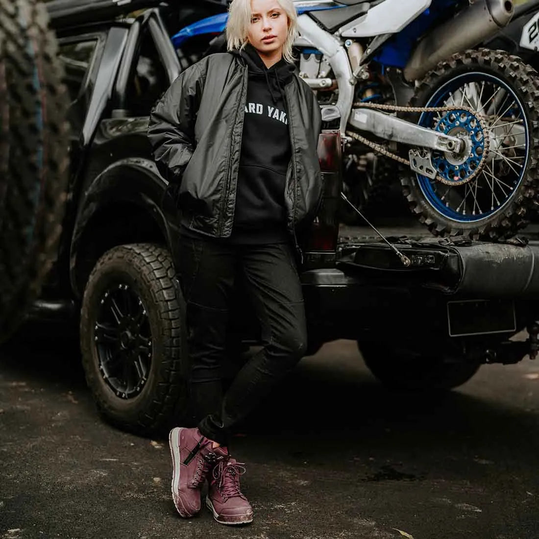 Hard Yakka Womens 3056 PR Side Zip Safety Boot