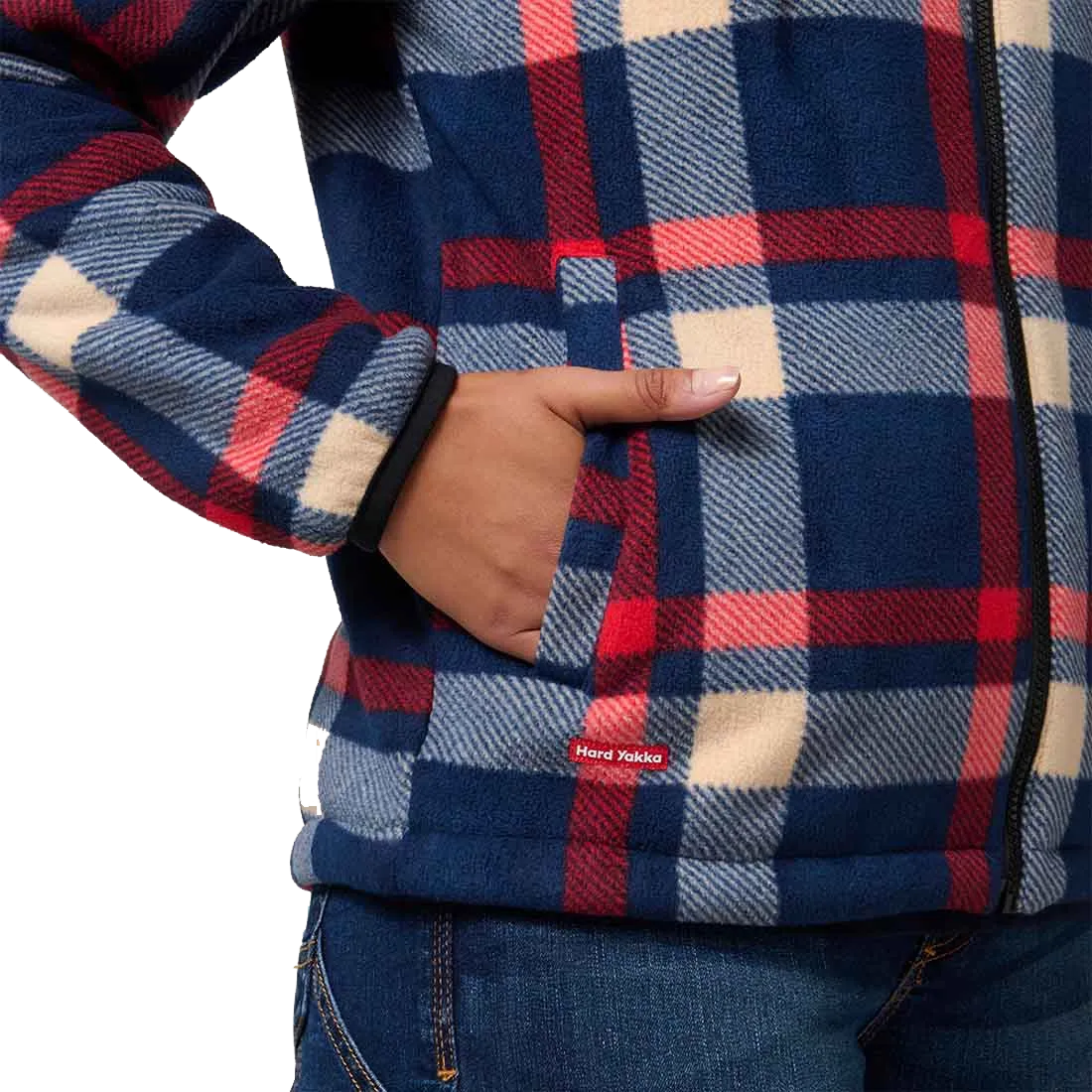 Hard Yakka Womens Check Zoodie