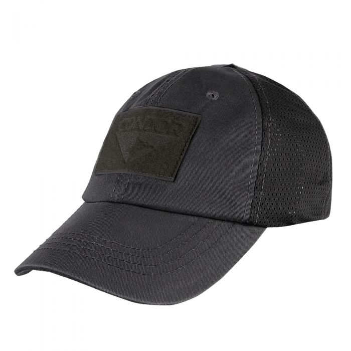 Condor Mesh Tactical Cap (Black)