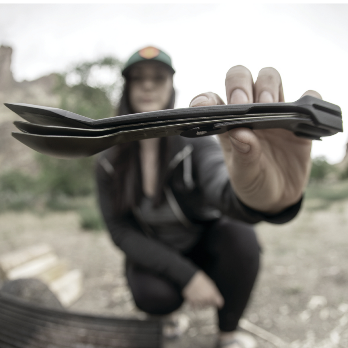 Gerber ComplEAT Utensil Set (Onyx Grey)