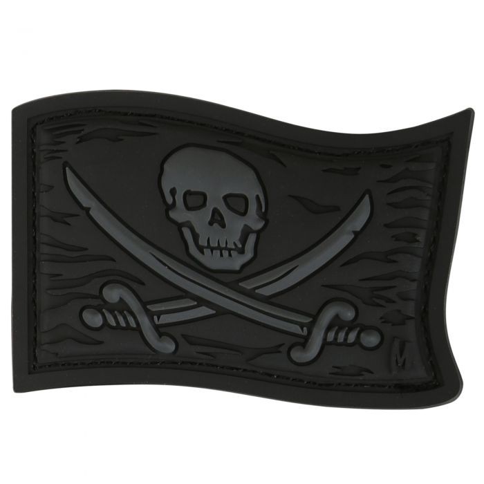Maxpedition Morale Patch - Jolly Roger (Stealth)