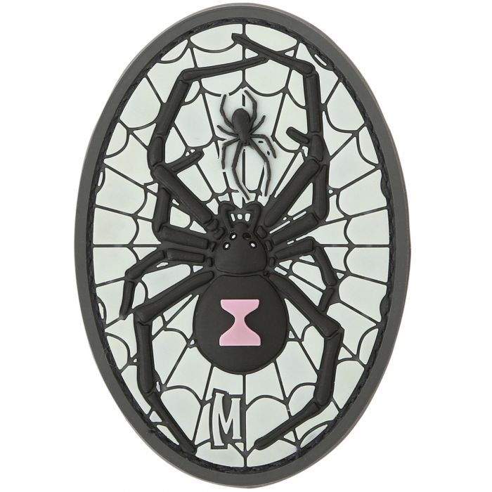 Maxpedition Morale Patch - Black Widow (Glow)