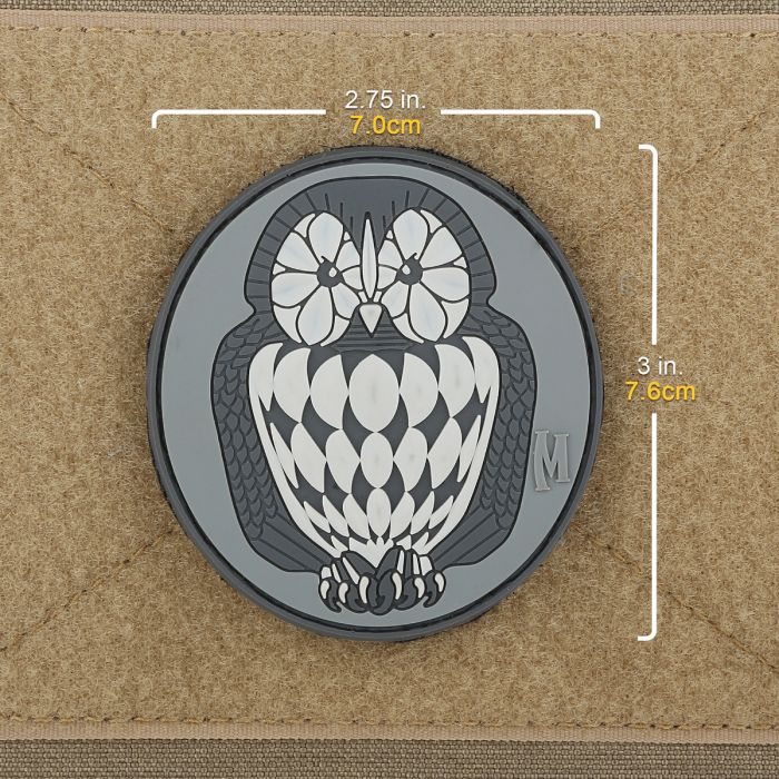 Maxpedition Morale Patch - Owl Patch (SWAT)