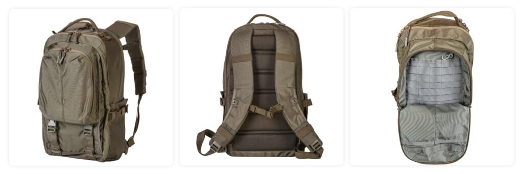 5.11 LV18 backpacks internal shots