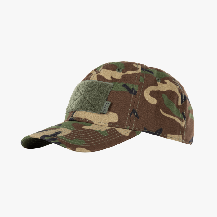 Flag Bearer Cap Woodland Camo Free Delivery Available – TacTree