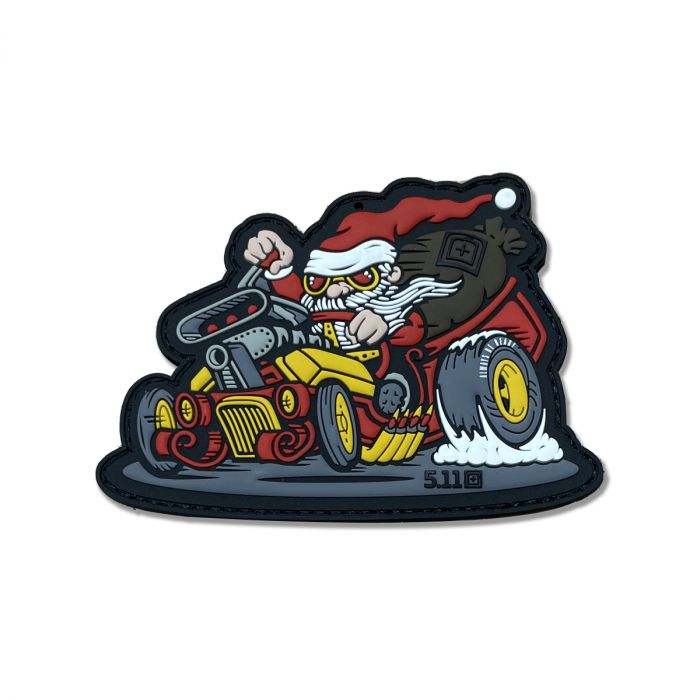 Christmas Fast Santa Patch