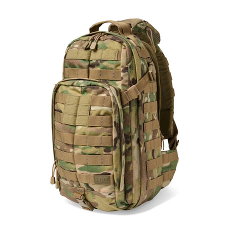 5.11 MultiCam RUSH MOAB 10 Sling Backpack (w/ Custom ID Badge)