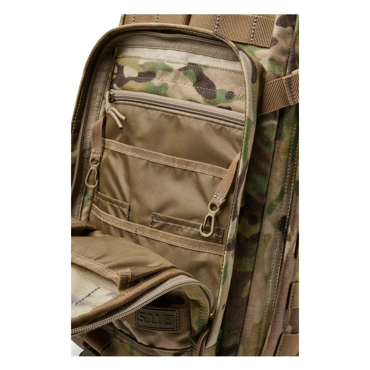 5.11 MultiCam RUSH MOAB 10 Sling Backpack (w/ Custom ID Badge)