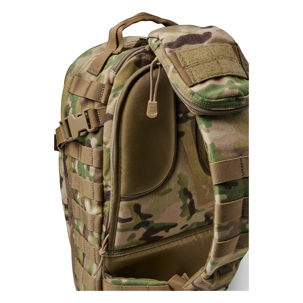 5.11 MultiCam RUSH MOAB 10 Sling Backpack (w/ Custom ID Badge)