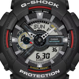 Casio G-SHOCK 110 Series Dual Display Watch (GA-110RL-1AER)