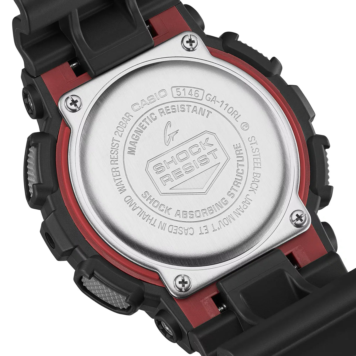 Casio G-SHOCK 110 Series Dual Display Watch (GA-110RL-1AER)