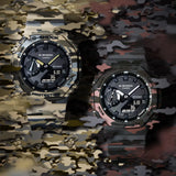 Casio G-SHOCK 2100 Series Camo Analogue Watch (GA-2100CM-5AER)