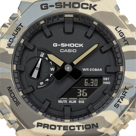 Casio G-SHOCK 2100 Series Camo Analogue Watch (GA-2100CM-5AER)