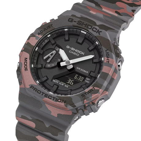Casio G-SHOCK 2100 Series Camo Analogue Watch (GA-2100CM-8AER)