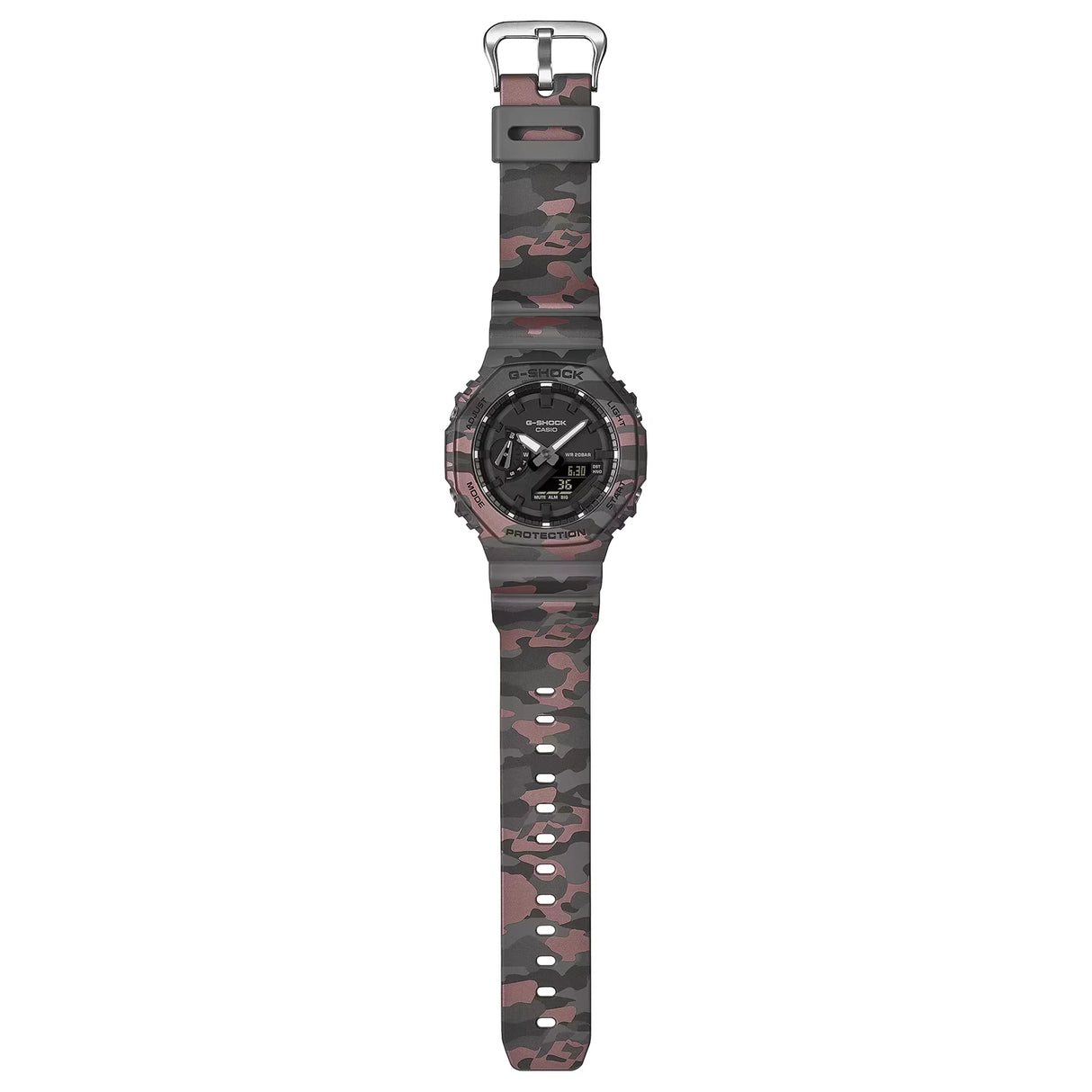 Casio G-SHOCK 2100 Series Camo Analogue Watch (GA-2100CM-8AER)