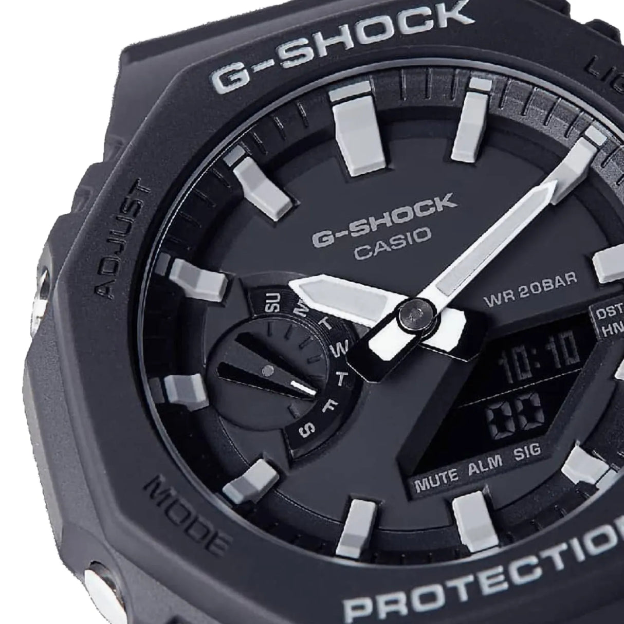 Casio G-SHOCK 2100 Series Dual Display Watch (GA-2100-1AER)
