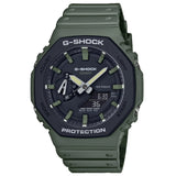 Casio G-SHOCK 2100 Series Layered Bezel Dual Display Watch (GA-2110SU-3AER)