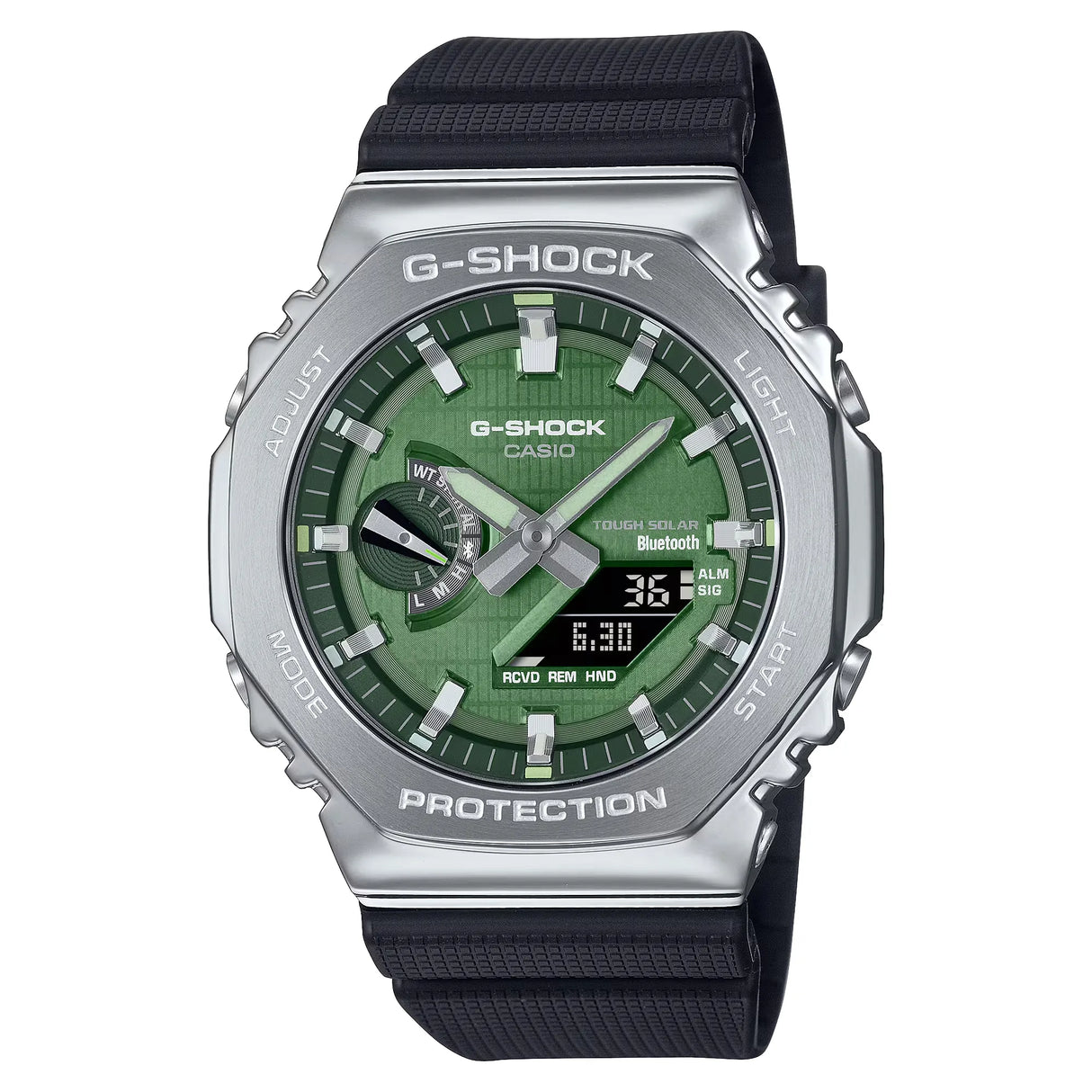 Casio G-SHOCK 2100 Series Steel Bluetooth Tough Solar Watch (GBM-2100A-1A3ER)