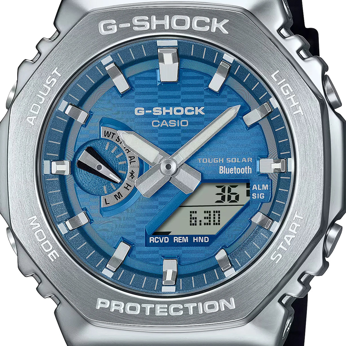 Casio G-SHOCK 2100 Series Steel Bluetooth Tough Solar Watch (GBM-2100A-2BER)