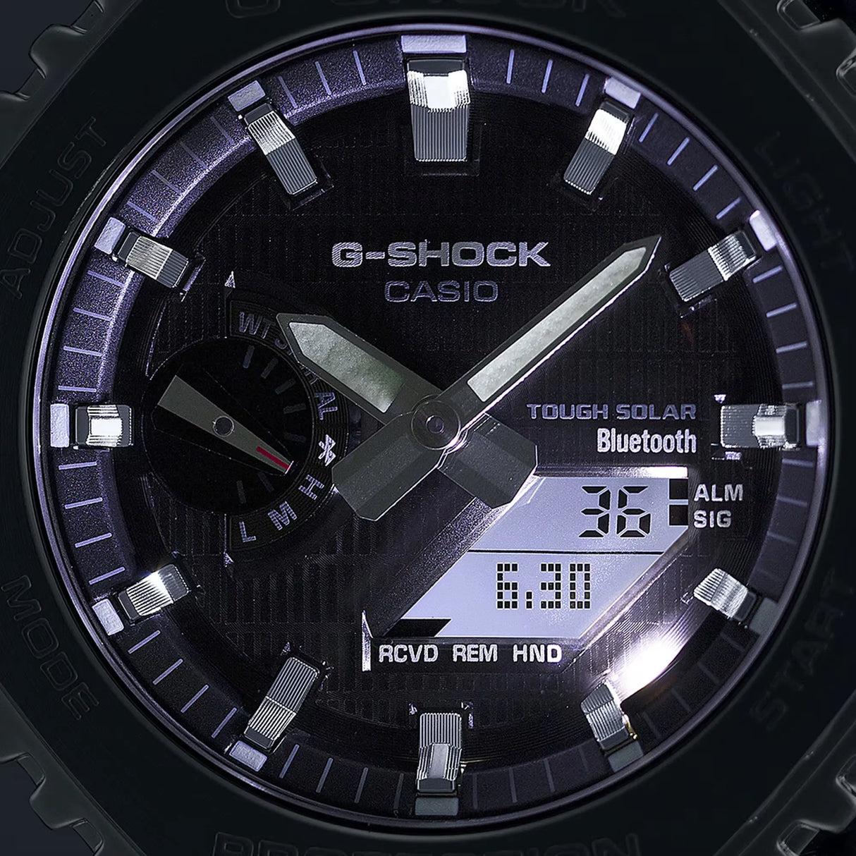Casio G-SHOCK 2100 Series Steel Bluetooth Tough Solar Watch (GBM-2100-1AER)