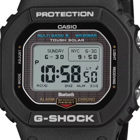 Casio G-SHOCK 5600 Series Multi-Band 6 Digital Watch (GW-BX5600-1ER)
