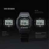 Casio G-SHOCK 5600 Series Multi-Band 6 Digital Watch (GW-BX5600-1ER)
