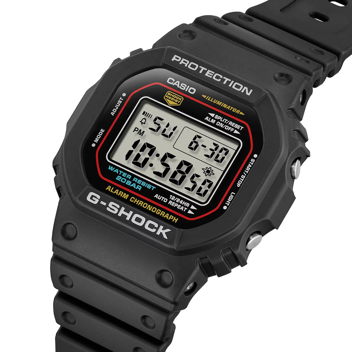 Casio G-SHOCK 5600 Series Revival Digital Watch (DW-5600RL-1ER)