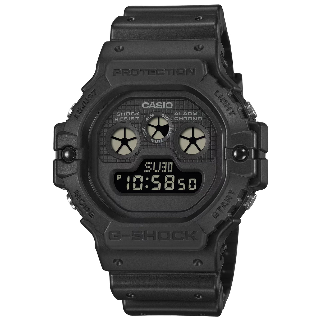 Casio G-SHOCK 5900 Series Triple Matte Finish Graph Digital Watch (DW-5900UBB-1ER)