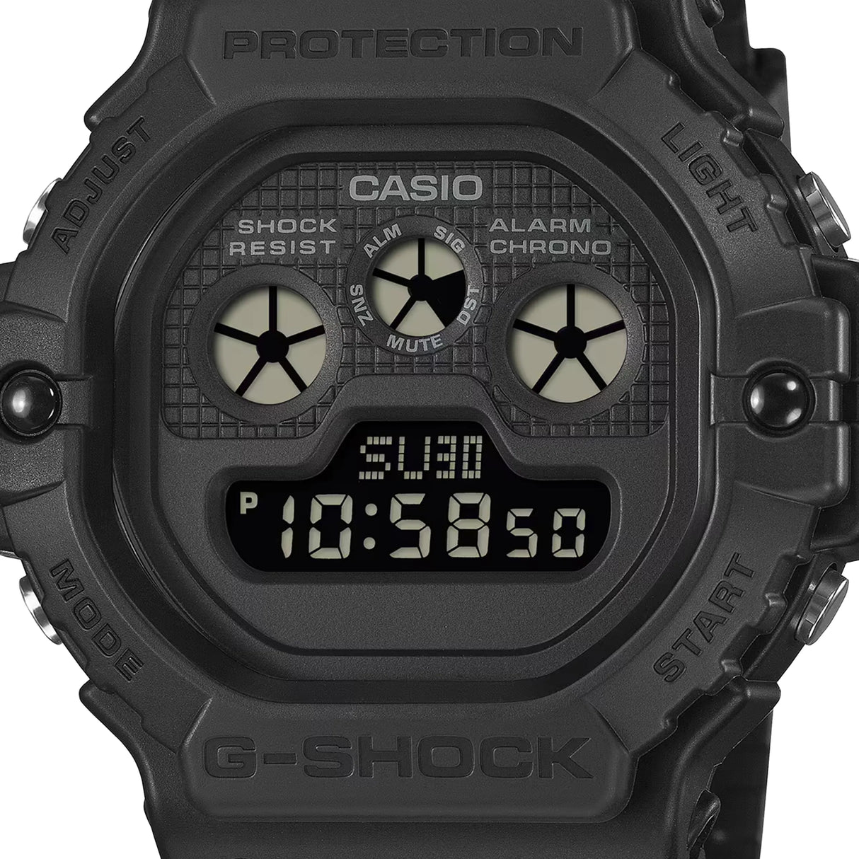 Casio G-SHOCK 5900 Series Triple Matte Finish Graph Digital Watch (DW-5900UBB-1ER)