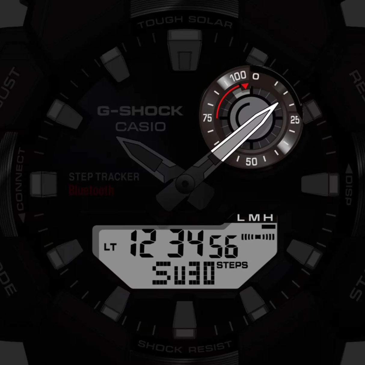 Casio G-SHOCK GA-B010 Series Solar Step Tracker Watch (GA-B010-3AER)