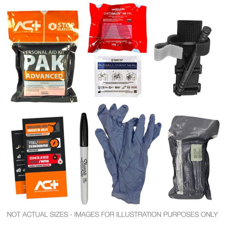 ACT-PAK Bleeding Control Kit (Advanced - ChitoGauze XR Pro)