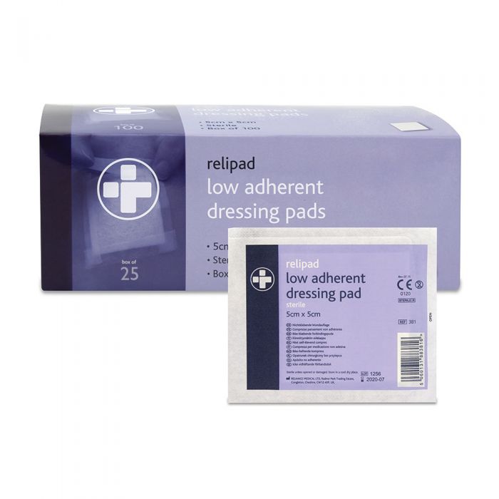 Low Adherent Pad Dressing - 10 x 10cm (Pack of 25)