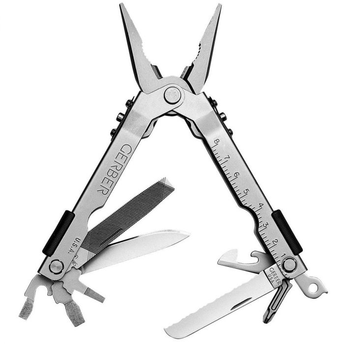 Gerber MP600 Needlenose Multi-Tool (Stainless Steel w/ Nylon Sheath)