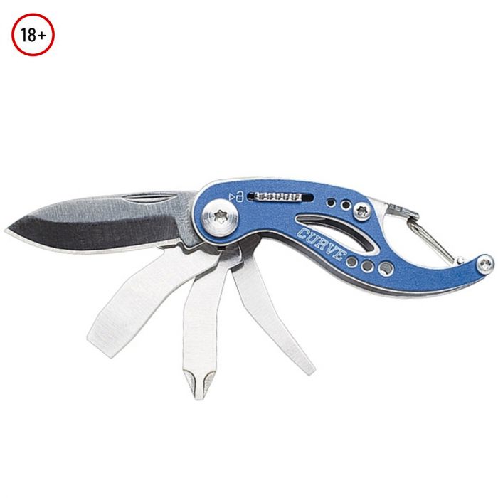 Gerber Curve Mini Keyring Multi-Tool (Blue)