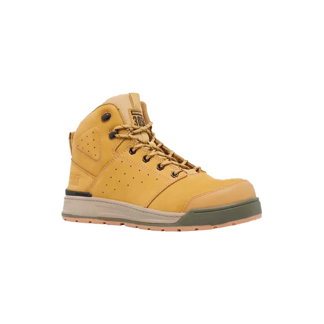 Hard Yakka 3056 Lace Zip Safety Boot