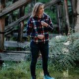 Hard Yakka Womens Check Zoodie