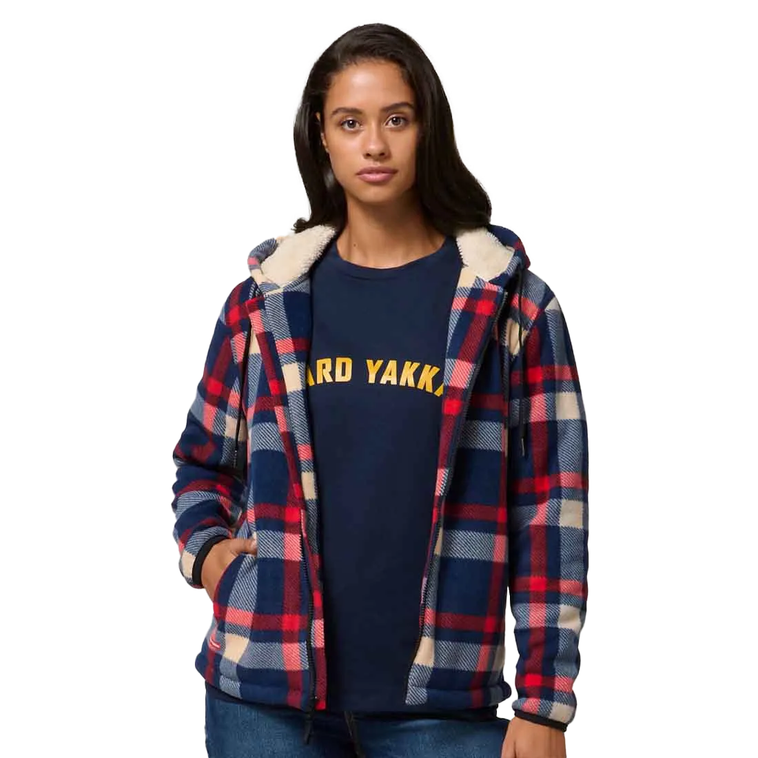 Hard Yakka Womens Check Zoodie
