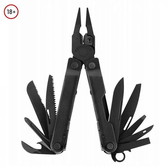 Leatherman Rebar Black Multi-Tool (w/ MOLLE Sheath)