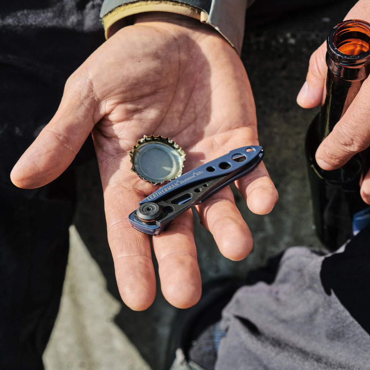 Leatherman Skeletool KBx Combo Knife Onyx