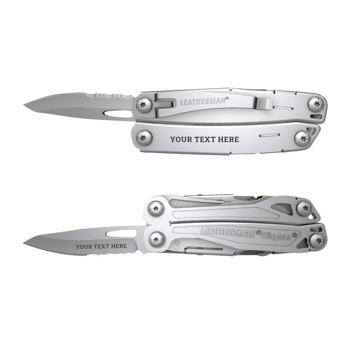 Leatherman Wingman Multi-Tool + Viktos Keychain Bundle