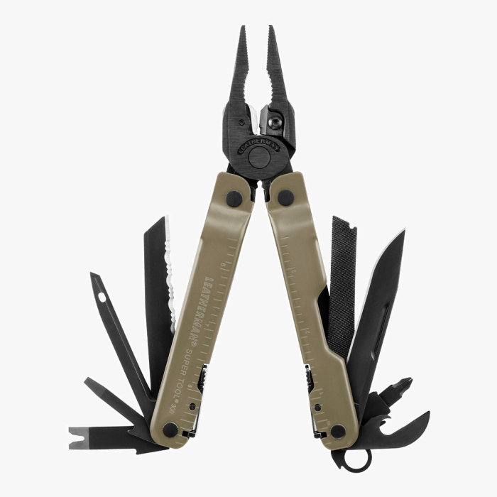 Leatherman Super Tool 300M Multi-Tool (Coyote w/ MOLLE Sheath)