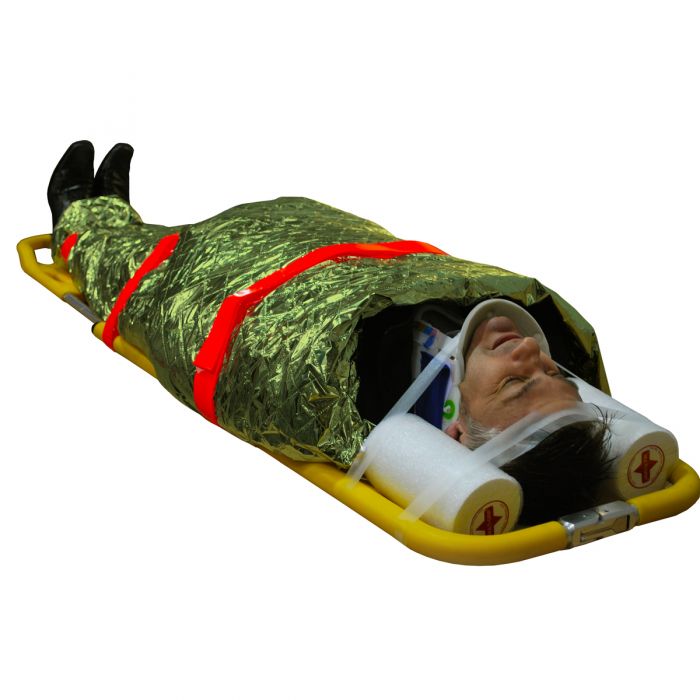 Orve+Wrap Total Protection Foil/Fleece Rescue Blanket