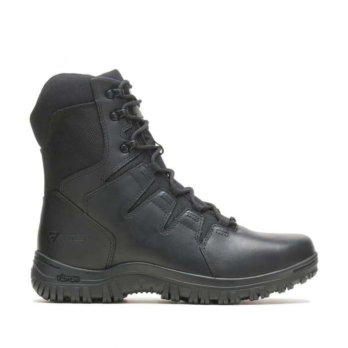 Bates Maneuver 8in Side Zip Boots (Black)