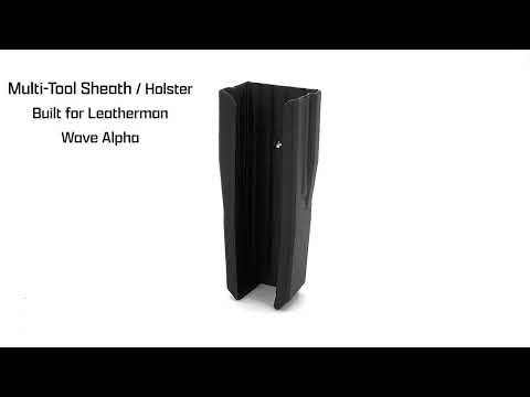 Holster for Leatherman Wave Alpha Multi-Tool (w/ Belt Clip)