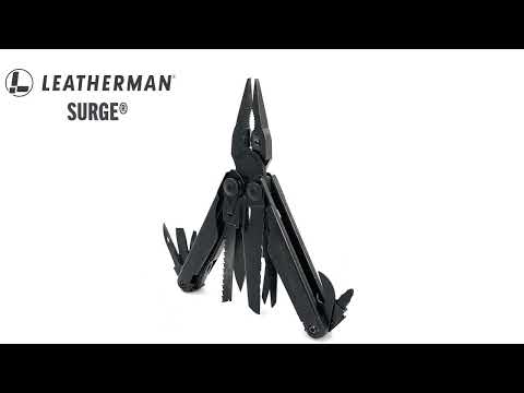 Leatherman Surge Multi-Tool (Stainless Steel) (Customised)