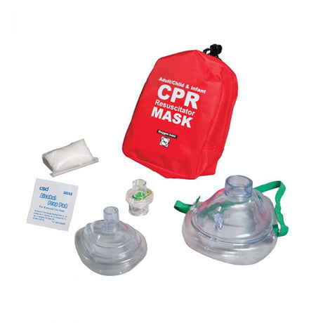 Practi-CPR Resuscitation Mask (Adult/Infant)