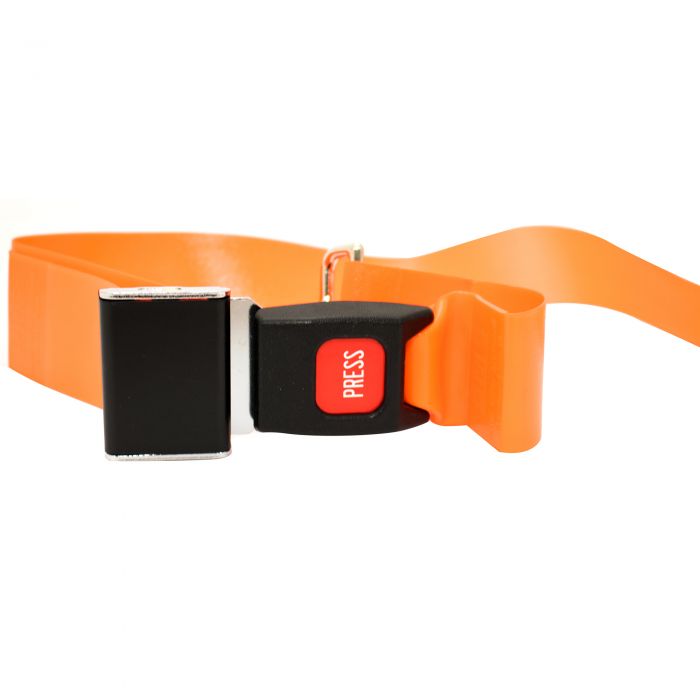 Biosafe Restraint Strap with Seat Belt Buckle