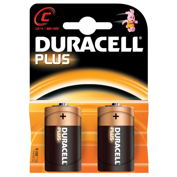 C Batteries (Pack of 2)